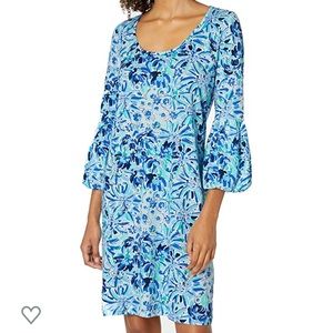 Lilly Pulitzer Carlile Dress in Iris Blue